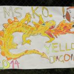 Plakat Yellow Dragons
